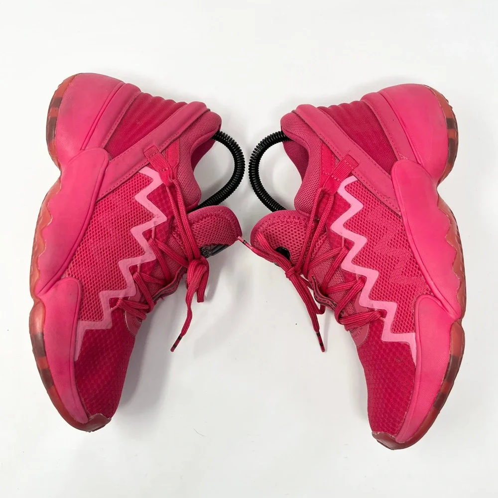 Adidas D.O.N. Crayola Issue #2 Sneakers‎ Youth Size 4.5 Jazzberry Jam Power Pink